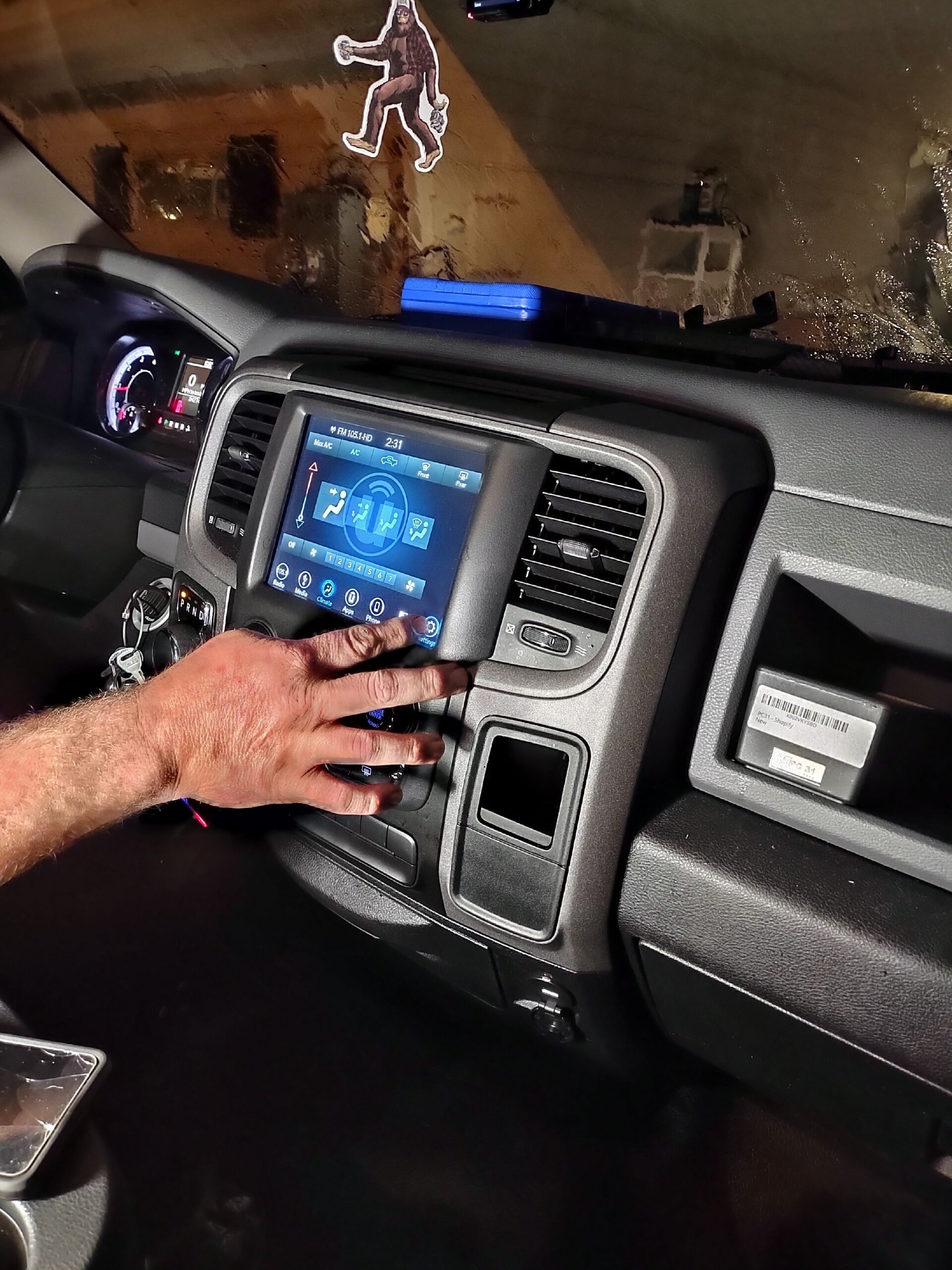 Uconnect Touchscreen Replacemebt